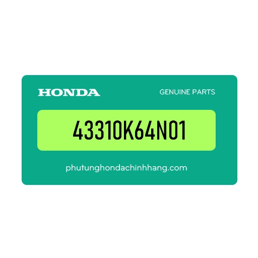 43310K64N01 - Ống Dầu Phanh Sau