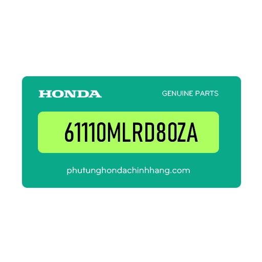 61110MLRD80ZA - Bộ Chắn Bùn Trước *Nh436M*