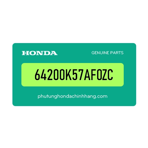 64200K57AF0ZC - Bộ Mặt Nạ Trước *R389*