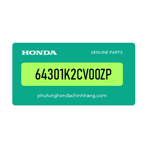 64301K2CV00ZP - Ốp Trước Bên Phải *Yr381M*