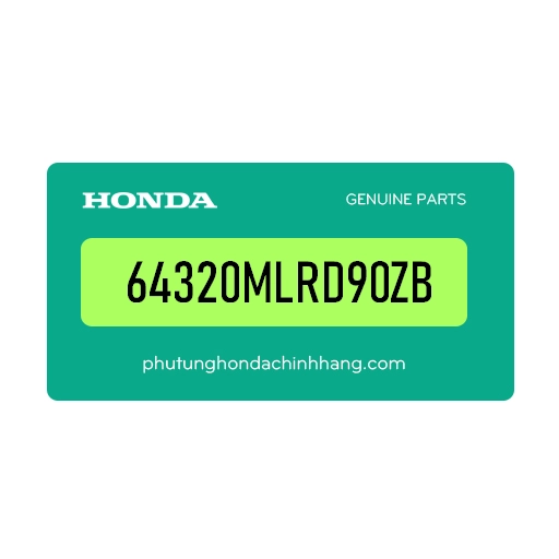64320MLRD90ZB - Bộ Ốp Bên Trước Phải *Nh436M*