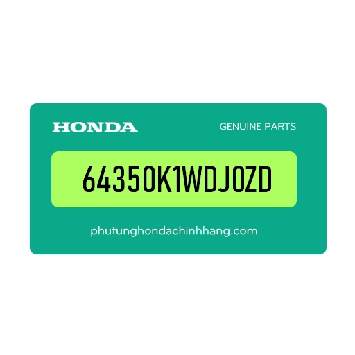 64350K1WDJ0ZD - Nắp Khẩn Cấp *Nha76M*