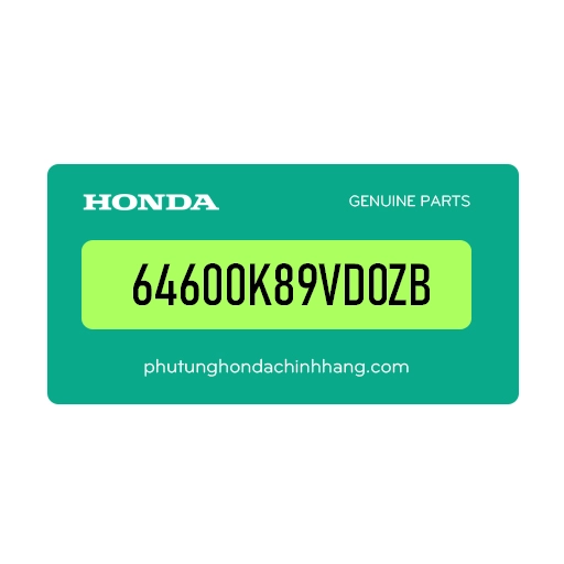 64600K89VD0ZB - Bộ Ốp Sườn Phải *Pb434M* Wave Alpha 110 2025