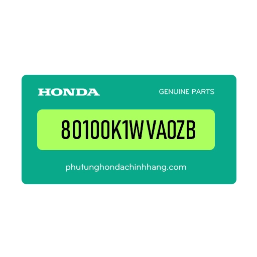 80100K1WVA0ZB - Bộ Chắn Bùn Sau A *Nh1*