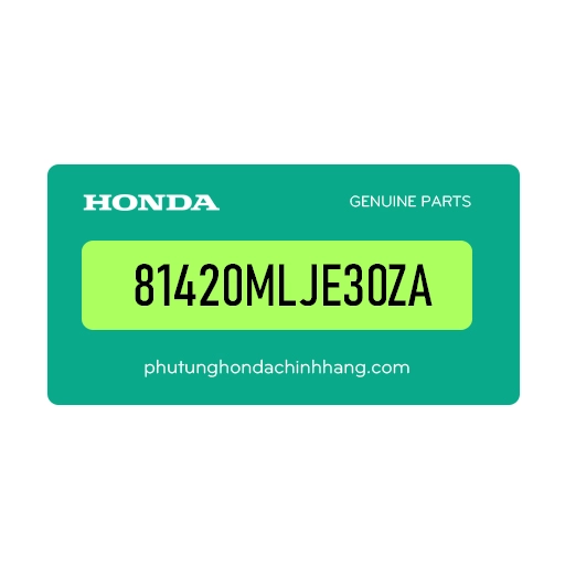 81420-MLJ-E30ZA | Nắp túi yên trái *NHC07M*
