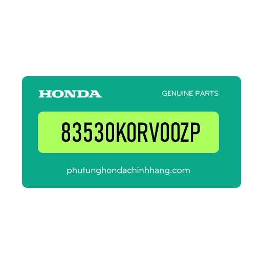 83530K0RV00ZP - Ốp Giữa Đuôi Sau *Gy163P*