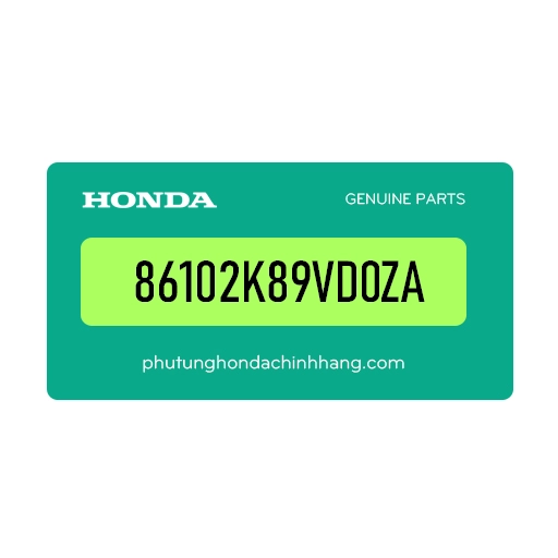 86102K89VD0ZA - Tem Chữ Honda 85Mm *Nhc26M* Wave Alpha 110 2025
