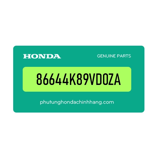 86644K89VD0ZA - Tem Ốp Sườn Phải *Nhc26M* Wave Alpha 110 2025