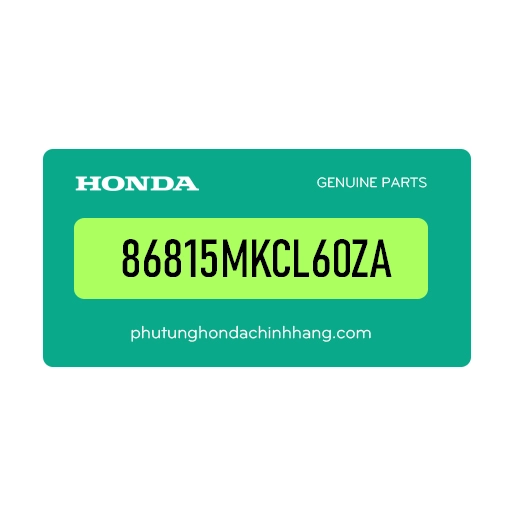86815MKCL60ZA - Tem Nắp Túi Yên Phải *Nh463*