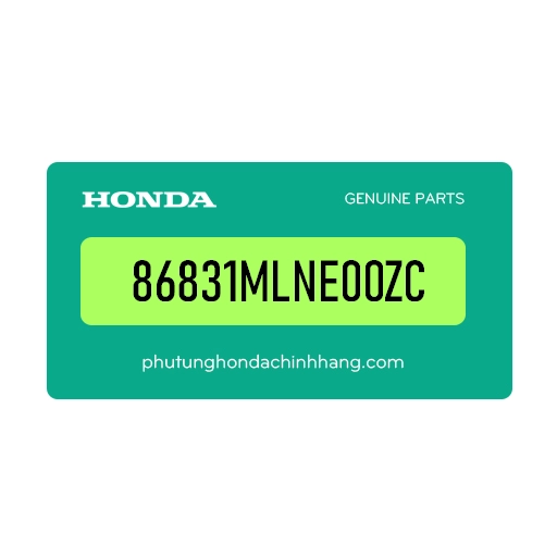 86831MLNE00ZC - Tem Ốp Bên Sau Phải *R380,Nh196*