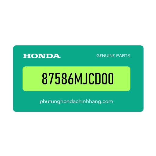 87586MJCD00 - Tem Hướng Dẫn Nhiên Liệu