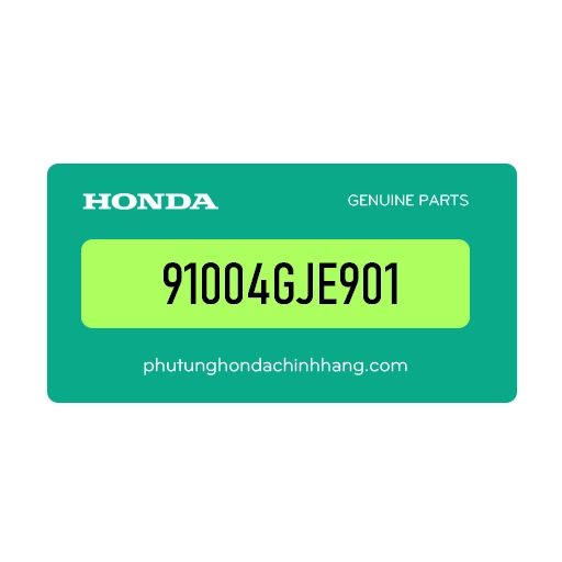 91004-GJE-901 | Vòng bi 6201 (không phớt chắn bụi)