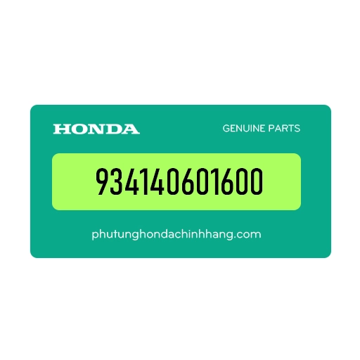 934140601600 - Bolt-Rửa,6X16